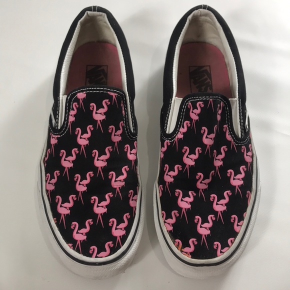 flamingo vans slip on